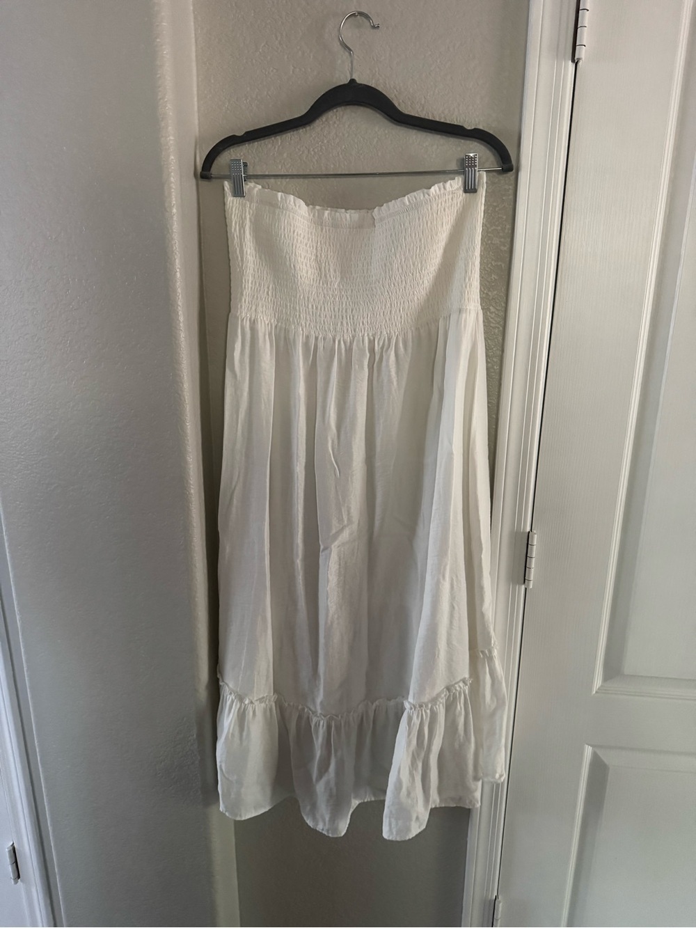 Fresh Produce Joanna White Strapless High-Low Dress or Skirt - Picture 6 of 8